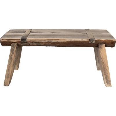 Afbeelding van Clayre &amp; Eef Plantentafel 38x17x17 cm Bruin Hout
