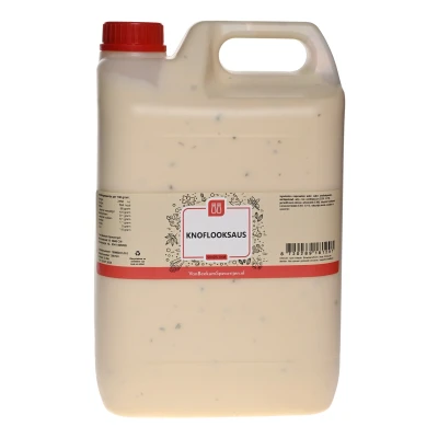 Afbeelding van Van Beekum Specerijen Knoflooksaus Jerrycan 5 Liter