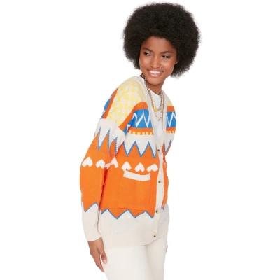 Afbeelding van Trendyol Blauwe Zakdetail Oversize Gebreid Vest