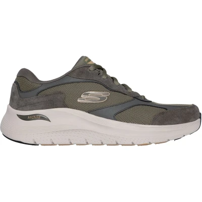 Afbeelding van Skechers Arch Fit 2.0 The Keep Heren Sneakers Olijfgroen