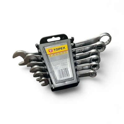 Afbeelding van topex ring steeksleutelset 08 17mm 06 delig 35d397