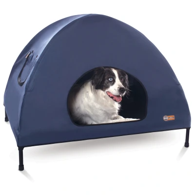 Afbeelding van Hondentent Blauw Large, Pet Cot House K&amp;H