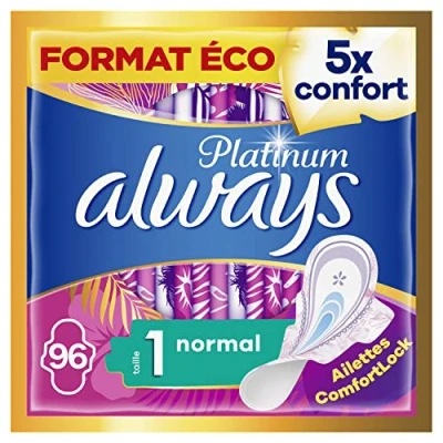Afbeelding van Always Maandverband Platinum Normal Plus 96 stuks