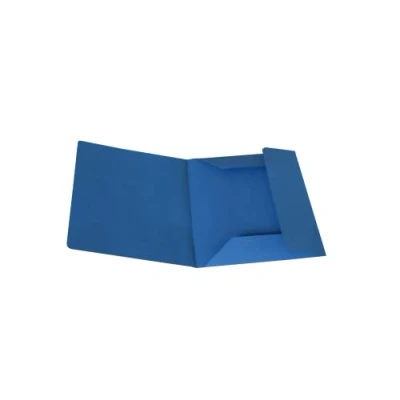 Afbeelding van Alevar Map met 3 kleppen van Manilla karton, 150 g, 100% gerecycled papier, formaat 25 x 33 cm, kleur lichtblauw, verpakking 50 stuks