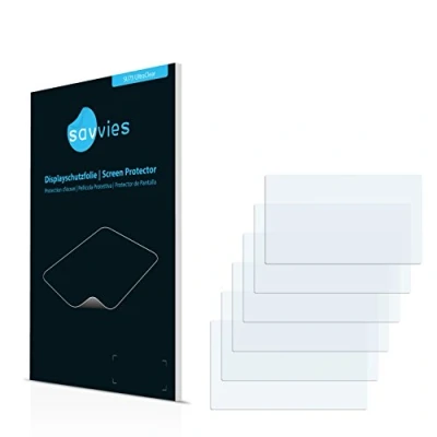 Afbeelding van Savvies 6x Schermbeschermer 4.3&quot; voor Touch Panel PC&#039;s met 4.3 inch Display (10.9 cm) [96.5 mm x 55.3 mm, 16:9] Screen Protector