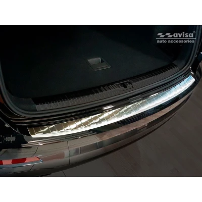 Afbeelding van Avisa RVS Achterbumperprotector passend voor Audi Q3 II 2019 &#039;Ribs&#039;