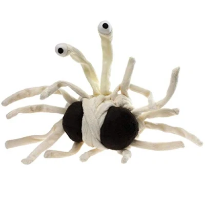 Afbeelding van getDigital 10887 Het vliegende spaghetti monster knuffeldier met flexibele armen, een grappig pluche dier voor volwassenen, nerds en wetenschapsgeeks