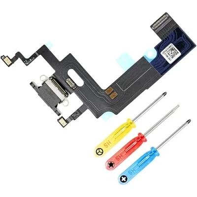 Afbeelding van MMOBIEL Dock Connector voor iPhone XR (Zwart)