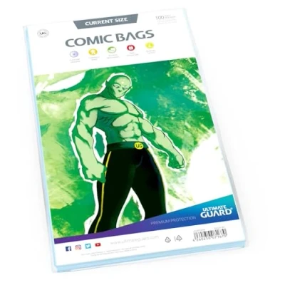 Afbeelding van Ultimate Guard Comic Bags Current Size (100x) [UGD020008]