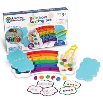 Afbeelding van Regenboog sorteer tray