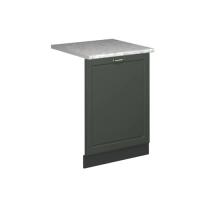 Afbeelding van Vicco Fame LineVoorpaneel vaatwasser 60 cm , WB Marmer Groen Goud Landhuis