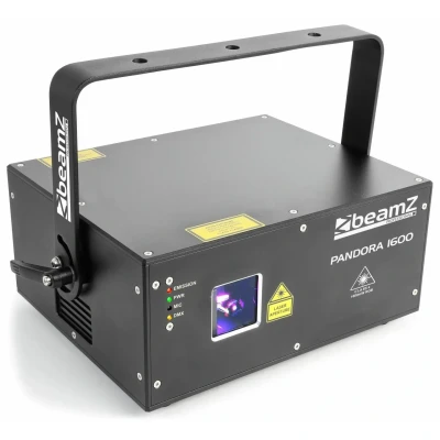Afbeelding van BeamZ Pandora 1600 TTL RGB Laser 1.6W met ILDA