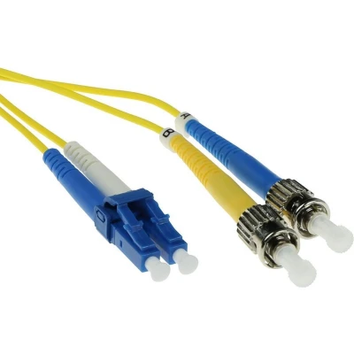 Afbeelding van Glasvezelkabel OS2 LC/ST 2 meter (Duplex, 9/125μm, UPC)