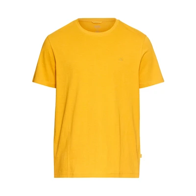 Afbeelding van camel active Tshirt basic, Heren, Maat: Medium, Sunflower