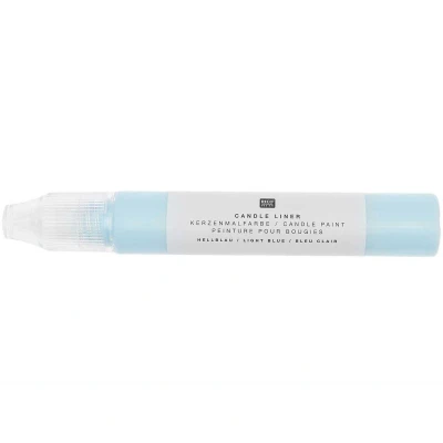 Afbeelding van Candle liner 30 ml lichtblauw