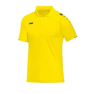 Afbeelding van JAKO Poloshirt Classico, Uniseks Volwassene, Citroen, L