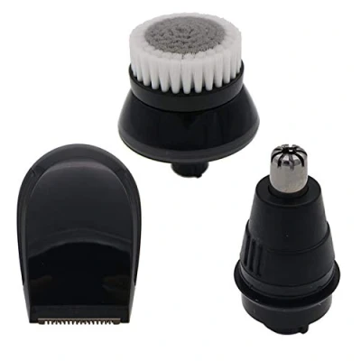 Afbeelding van YanBan Vervangende neustrimmerkop + reinigingsborstel trimmer voor Philips RQ1050 RQ1060 Norelco RQ585 / 52 Serie 9000 &amp; 7000 RQ1260 RQ12
