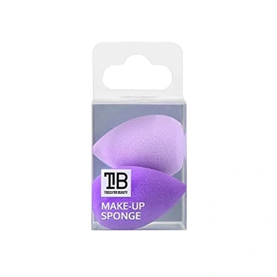 Afbeelding van T4B Make up Spons Waterdruppel Paars 2 Stuks