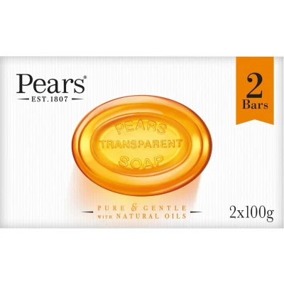 Afbeelding van Pears Transparent Soap 2 x 100 g