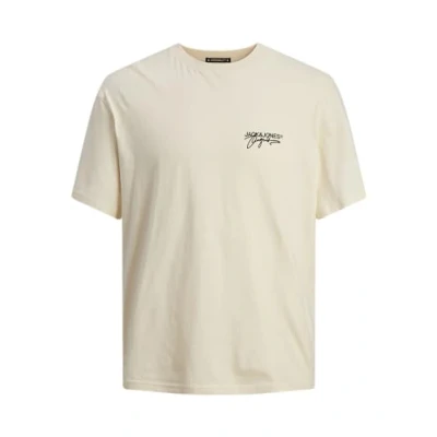 Afbeelding van Jack &amp; Jones Joraruba AOP Back Tee SS Crew, Botercrème., L