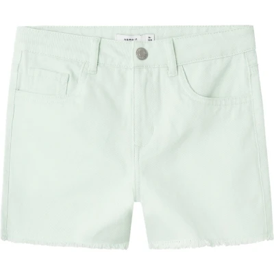 Afbeelding van Name it short meisjes groen NKFrose maat 122