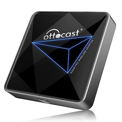 Afbeelding van OTTOCAST Draadloos Android Auto Wireless Adapter Draadloze A2AIR Pro AA Dongle Plug en Play Automatische Verbinding Voor Bedrade Automodel Jaar (bouwjaar: 2016 2024)