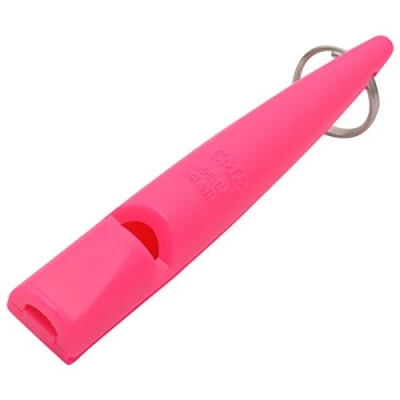 Afbeelding van ACME Hondenfluitje nr. 210,5 met handleiding Het origineel uit Engeland: luid en verreikend (DG pink)
