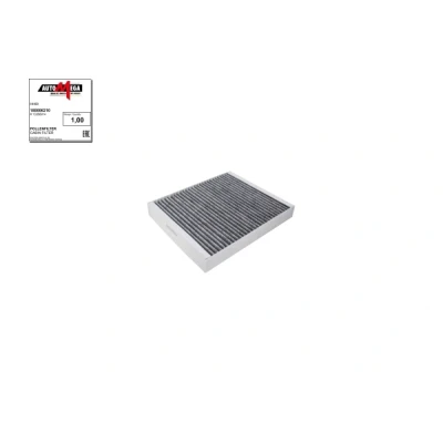 Afbeelding van AUTOMEGA 180006210 Interieurfilter Carbon filter 240mm 204mm 30mm OPEL: Mokka / X, Meriva B, Astra K Sports Tourer