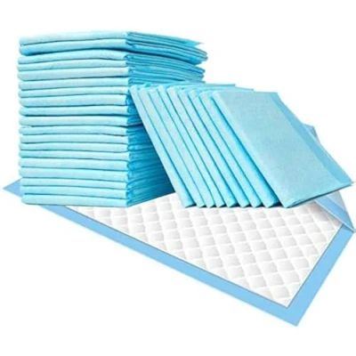 Afbeelding van Incontinentiepads voor bed, 60 x 90 cm, waterdichte lakens, pak van 50 absorberende pads, wegwerp aankleedmatten..