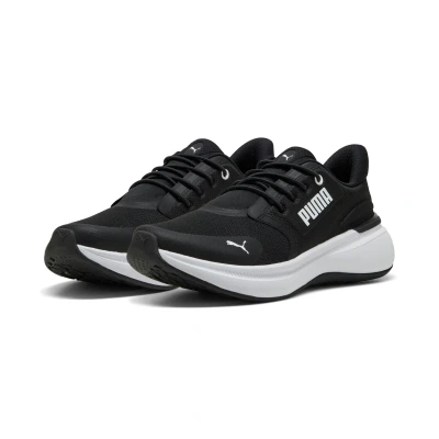 Afbeelding van Puma Hardloopschoenen voor op de weg, Maat: 37, Black white Textiel