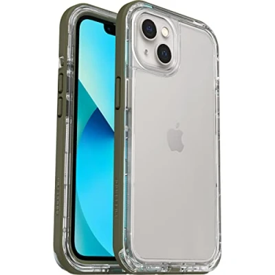 Afbeelding van LifeProof voor Apple iPhone 13, Slanke Val Bescherming, Stof Bescherming En Sneeuw Hoesje, Next Series, Transparant/Groen