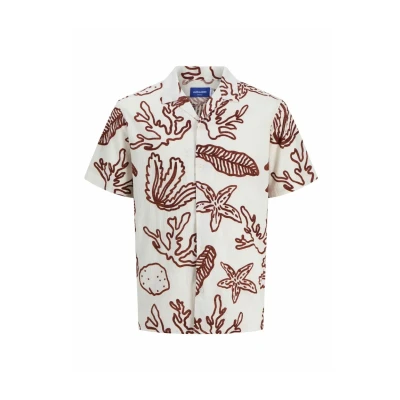 Afbeelding van Jack &amp; Jones Overhemd, Heren, Maat: Large, Cloud dancer