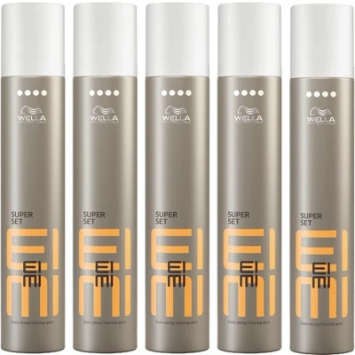 Afbeelding van 5X Wella EIMI Super Set Haarlak 300ml bundel/set/pakket