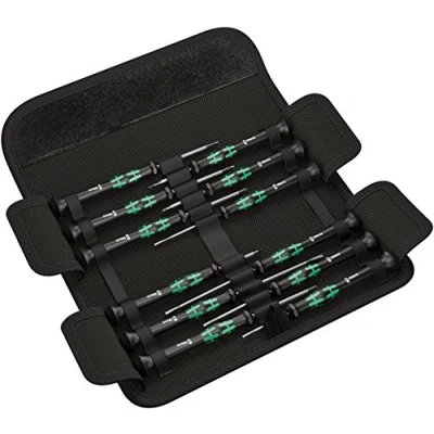Afbeelding van Wera 73675 Kraftform Micro precisie schroevendraaierset, 12 stuks
