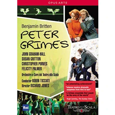 Afbeelding van Orchestra And Chorus Of Teatro Alla Scala, Robin Ticciati Britten: Peter Grimes (DVD)