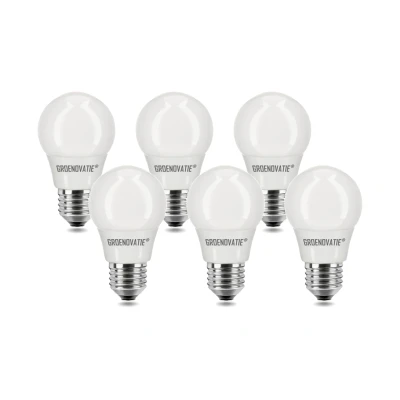 Afbeelding van E27 LED Lamp 3W Warm Wit 6 Pack