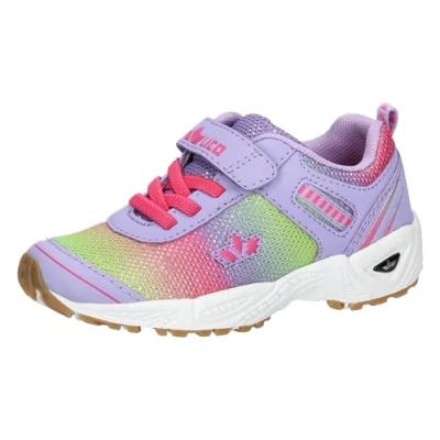 Afbeelding van Lico Unisex Barney Vs indoor gymschoenen voor kinderen, Paars Roze Citroen, 33 EU