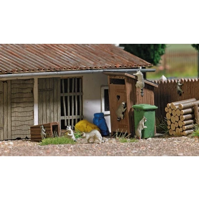 Afbeelding van Busch A set: Waschbaren H0 (5/21) * BU7922 modelbouwsets, hobbybouwspeelgoed voor kinderen, modelverf en accessoires