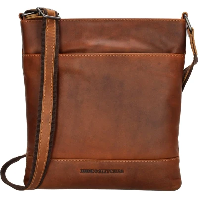 Afbeelding van Hide &amp; Stitches Japura Crossbody Schoudertas 100% Leder