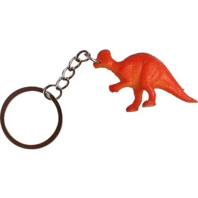 Afbeelding van Lg imports Sleutelhanger Dino Hypsilophodon 6 Cm Oranje