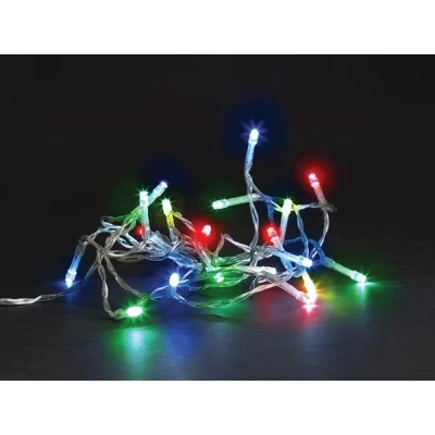 Afbeelding van MEISSA LED 2 m 20 leds veelkleurig transparante kabel modula