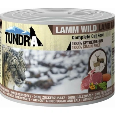Afbeelding van Tundra kattenvoer natvoer lam &amp; wild 200g