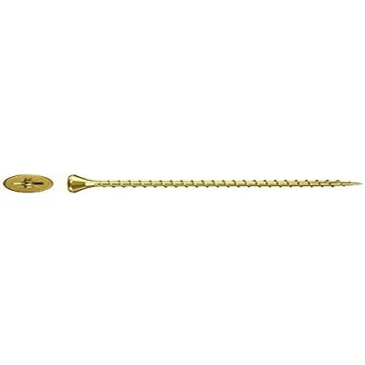 Afbeelding van Fischer 551166 Spaanplaatschroeven 4.5 mm 40 Kruiskop Pozidriv Staal Galvanisch verzinkt geel gechromateerd 500 stuk(s)