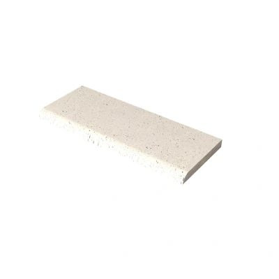 Afbeelding van Schellevis Oud Hollandse Zwembadrand 100x40x5 Cm Crème Zwembadranden verbinden zwembad en terras naadloos