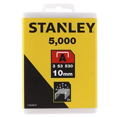 Afbeelding van Stanley Nietjes type A (10 mm, klemmen van ronde draad voor elektrische en handnietmachine A) 5000 stuks, 1 TRA206 5T