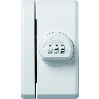 Afbeelding van ABUS Vensterbeveiliging FTS106 AL0145 vensterslot met individueel instelbare cijfercode veiligheidsniveau 10 26118 wit