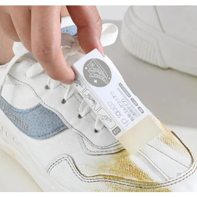 Afbeelding van Magic Gum Sneaker Cleaner Suede Schoenverzorging Schoenen Schoonmaak Set Schoengum