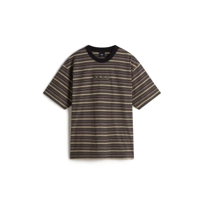 Afbeelding van Vans Cameron Stripe Tshirt print, Heren, Maat: XXL, Medium brown