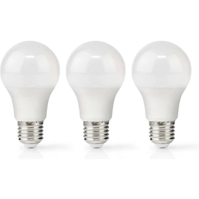 Afbeelding van LED lamp E27 Peer Nedis 3 stuks (4.9W, 470lm, 2700K)