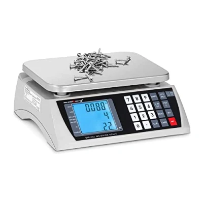 Afbeelding van Steinberg Telweegschaal 30 kg / 1 g 22,3 x 17,4 cm LCD batterij 72 uur